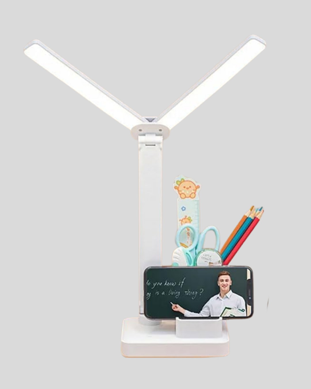 LED Işıklı Masa Lambası – Göz Yormayan Kısılabilir ve Esnek Başlıklı - Görsel 3