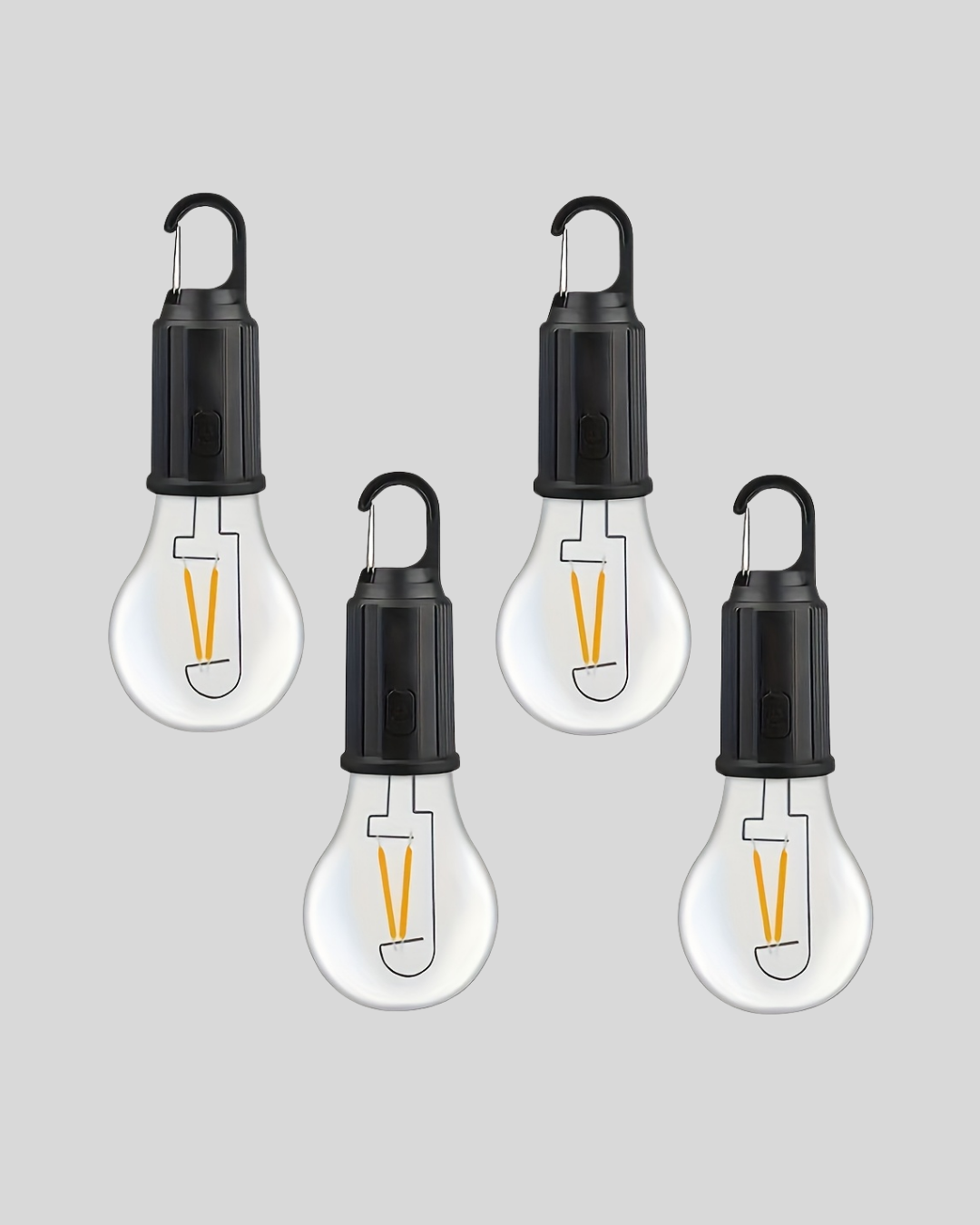 Şarjlı Kancalı LED Lamba – Kamp Balkon ve Acil Durum Işığı - Görsel 5