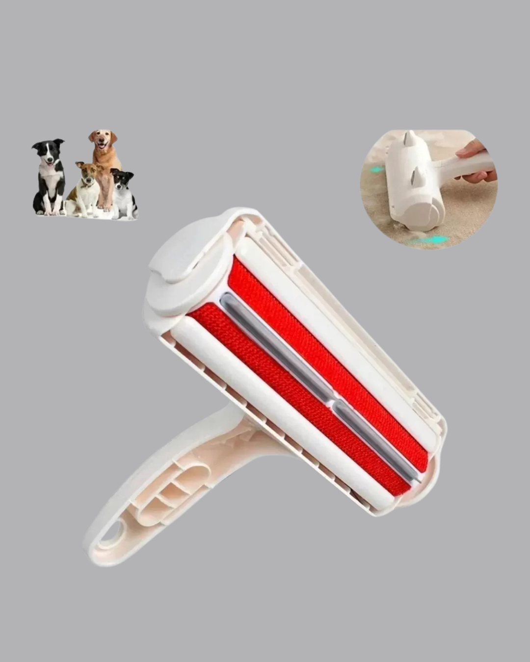 Kedi Köpek Tüy Toplama Hazneli Tüy Temizleme Cihazı Çok Kullanımlı - Görsel 2