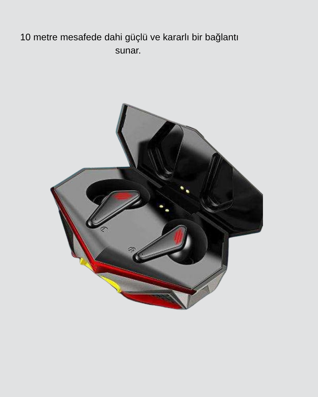 Kablosuz Bluetooth Kulaklık 5.0 Dokunmatik Kontrol Gürültü Engelleme - Görsel 4