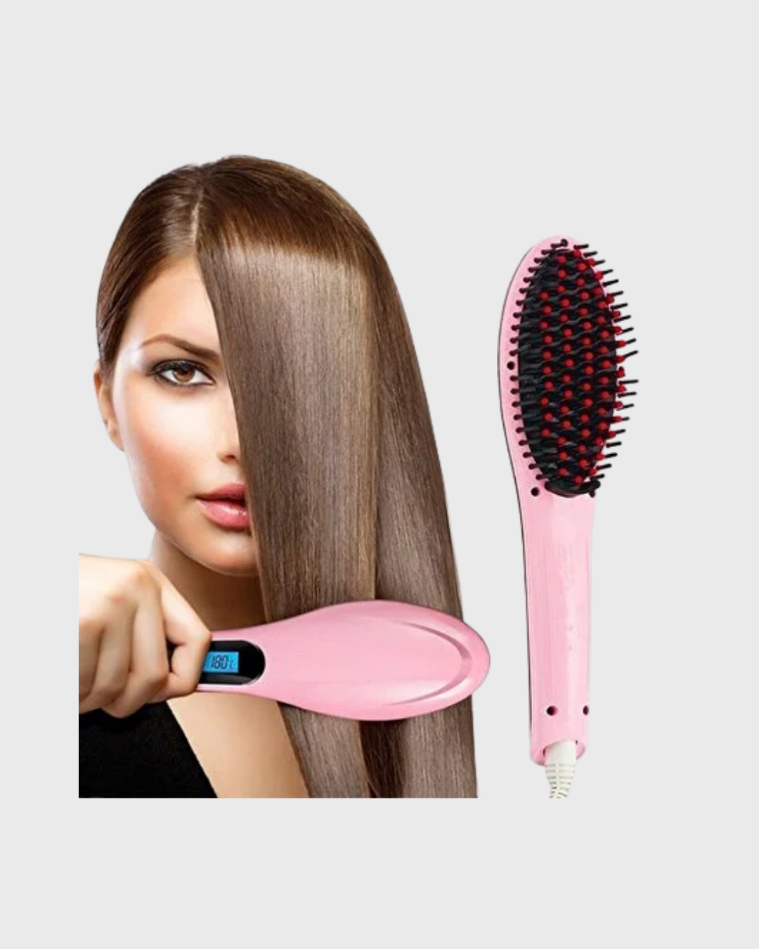 Seramik Plakalı Saç Düzleştirici Hızlı Isınan 5 Kademe Isı Ayarlı - Görsel 4