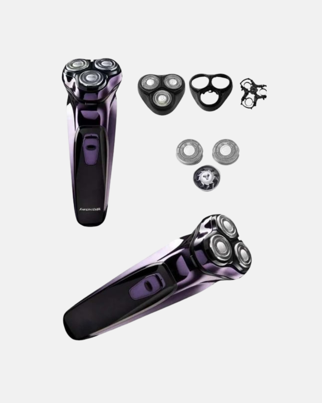 Şarjlı Saç ve Sakal Tıraş Makinesi Kablosuz Kompakt Tasarımlı - Görsel 2