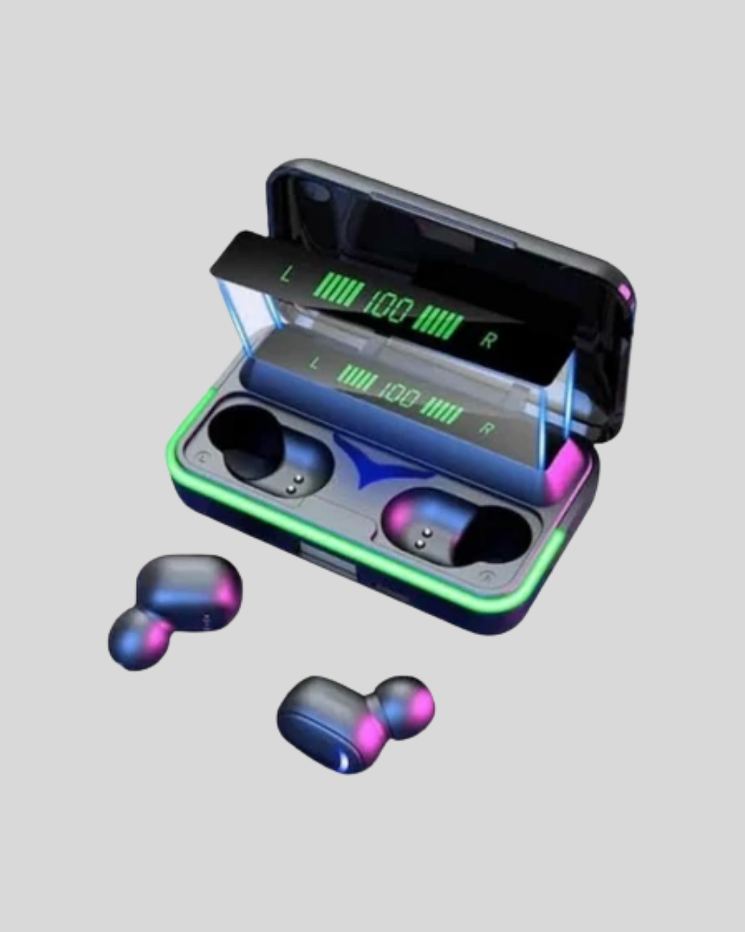 RGB Oyuncu Bluetooth Kulaklık Düşük Gecikmeli Kablosuz 5.1 - Görsel 2