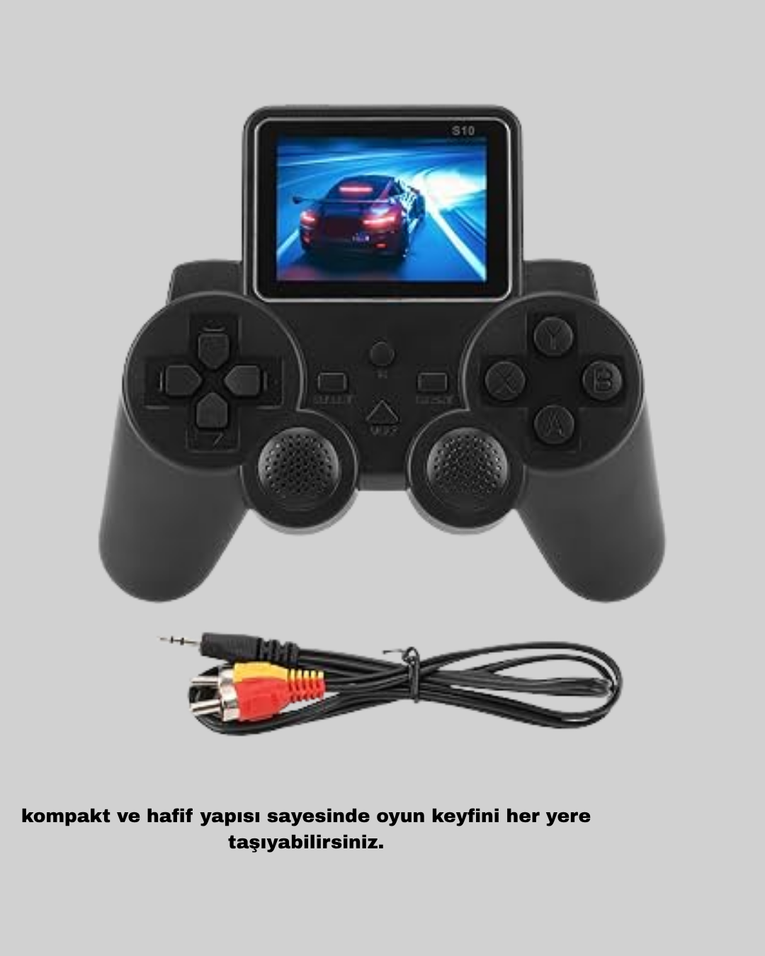 Mini Retro Oyun Konsolu S10 2.8 İnç Ekran Taşınabilir Klasik Atari - Görsel 5