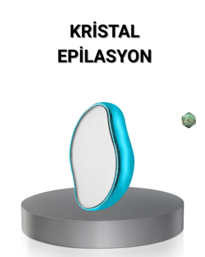 Kristal Tüy Alıcı Epilatör Kremsiz Kullanım Yüz ve Vücut İçin