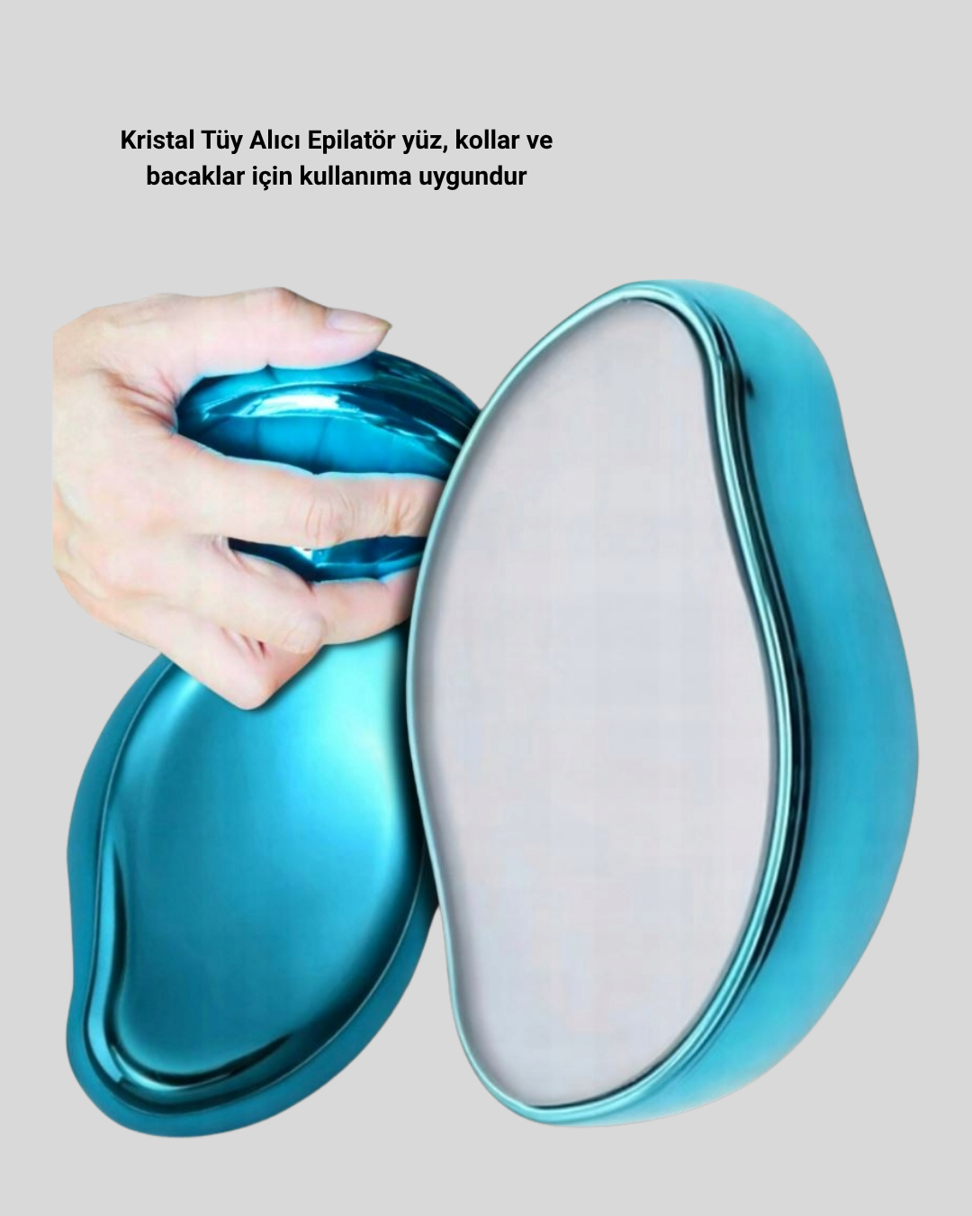 Kristal Tüy Alıcı Epilatör Kremsiz Kullanım Yüz ve Vücut İçin - Görsel 5