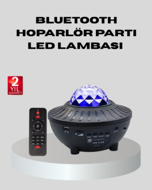 Galaxy Yıldız Projektör Çok Renkli Ayarlı Parlaklık Uzay Atmosfer Işığı