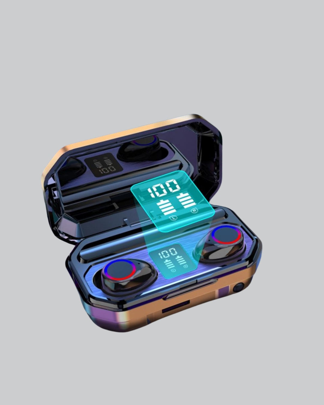 Bluetooth Kablosuz Kulaklık 4 Saat Kullanım Şarj Kutulu Düşük Enerji Tüketimli - Görsel 5