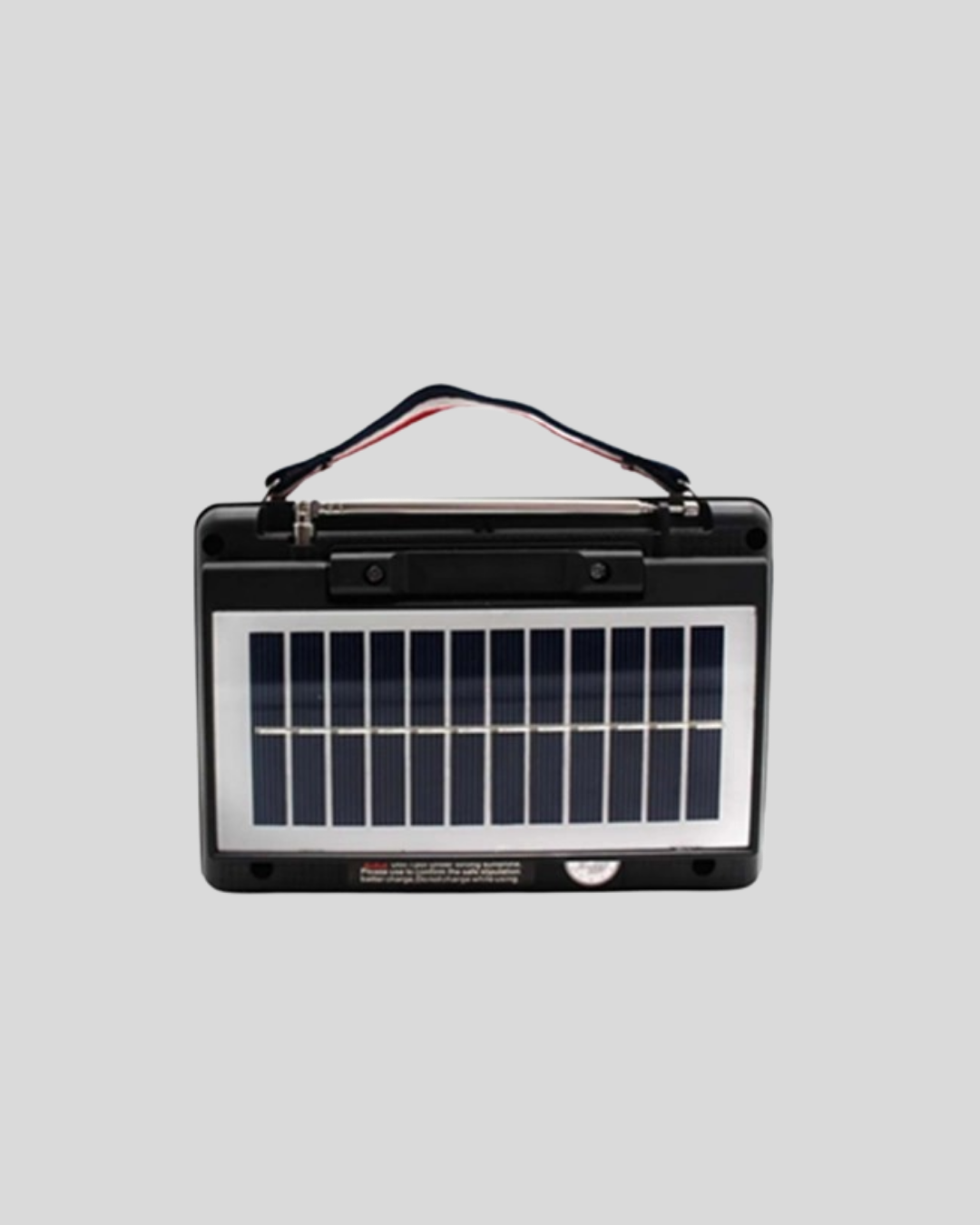 Solar Hoparlör Bluetooth FM AM SW Radyo Çok Fonksiyonlu Şarjlı - Görsel 2