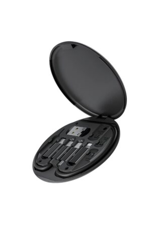 SN06 3in1 Kablo ve Kart Düzenleyici - Siyah-(5796)