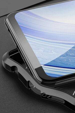 Xiaomi Redmi Note 9 Pro Kılıf Auto Focus Kapak - Kırmızı-(5796)