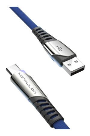 DC18 Type-C Kablo 1M 5A - Mavi-(5796)