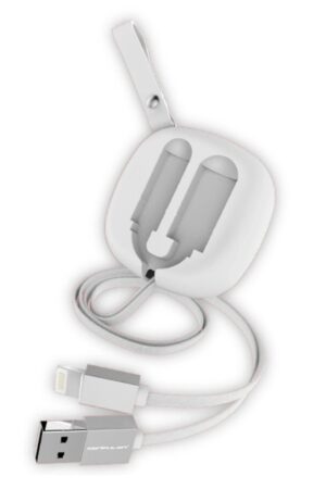 S80 Lightning Kablo iphone Uyumlu 20cm-1M 2A - Beyaz-(5796)