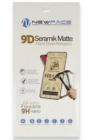 iPhone 6 Plus Mat Seramik Nano Ekran Koruyucu - Siyah-(5796)