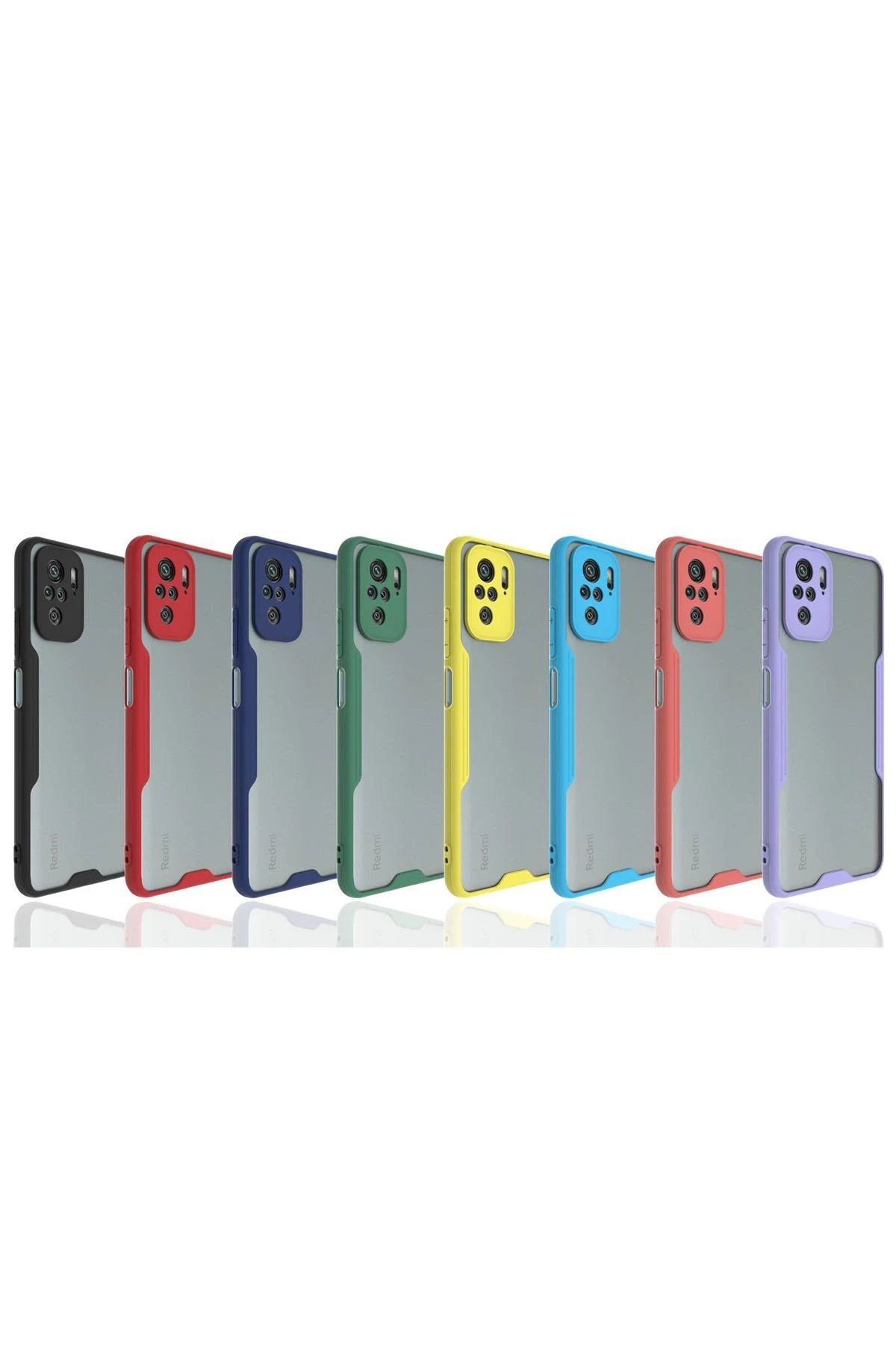 Xiaomi Redmi Note 10 Kılıf Platin Silikon - Yeşil-(5796) - Görsel 2