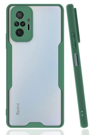 Xiaomi Redmi Note 10 Pro Kılıf Platin Silikon - Yeşil-(5796)
