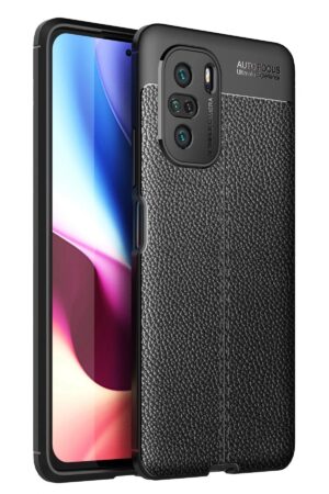 Xiaomi Poco F3 Kılıf Auto Focus Kapak - Siyah-(5796)