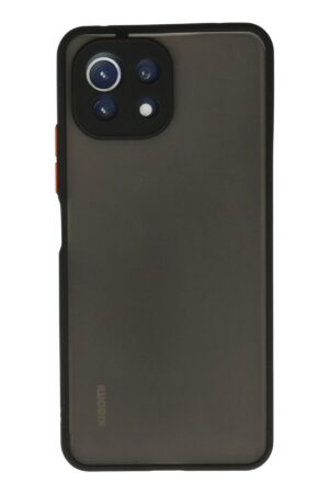 Xiaomi Mİ 11 Lite Kılıf Montreal Silikon Kapak - Siyah-(5796)