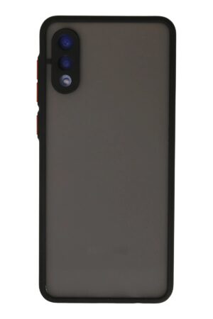 Samsung Galaxy A02 Kılıf Montreal Silikon Kapak - Siyah-(5796)