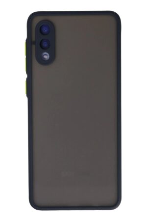 Samsung Galaxy A02 Kılıf Montreal Silikon Kapak - Lacivert-(5796)