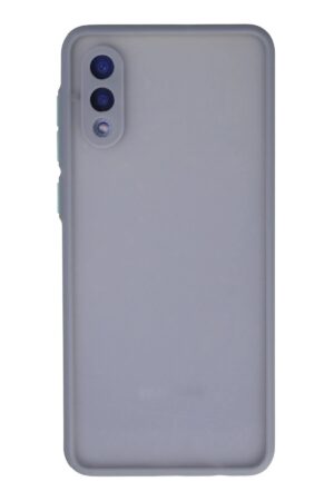 Samsung Galaxy A02 Kılıf Montreal Silikon Kapak - Gri-(5796)