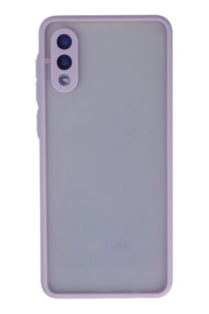 Samsung Galaxy A02 Kılıf Montreal Silikon Kapak - Mor-(5796)