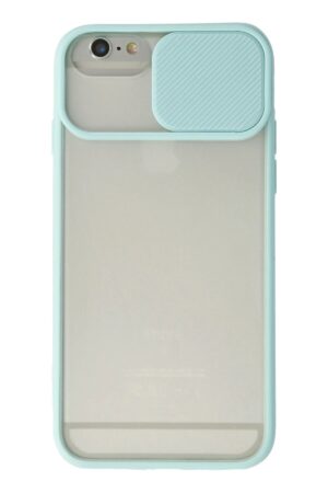 iPhone 6 Kılıf Palm Buzlu Kamera Sürgülü Silikon uaz-(5796)