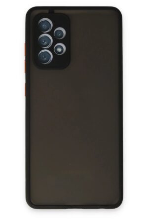 Samsung Galaxy A32 Kılıf Montreal Silikon Kapak - Siyah-(5796)