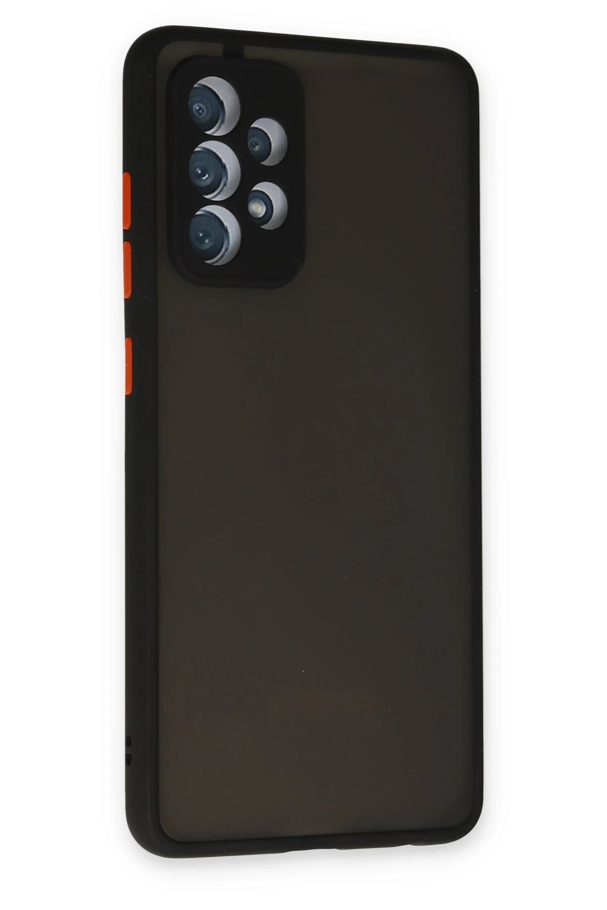 Samsung Galaxy A32 Kılıf Montreal Silikon Kapak - Siyah-(5796) - Görsel 2