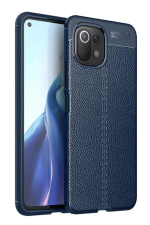 Xiaomi Mİ 11 Lite Kılıf Auto Focus Kapak - Lacivert-(5796)