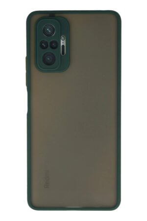 Xiaomi Redmi Note 10 Pro Kılıf Montreal Silikon Kapak - Yeşil-(5796)