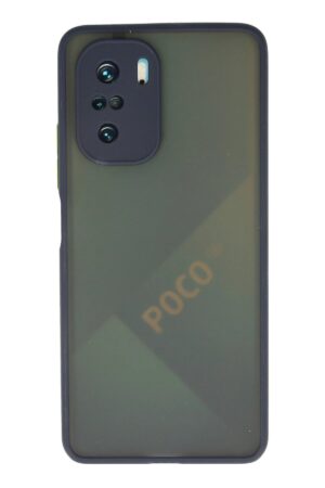 Xiaomi Poco F3 Kılıf Montreal Silikon Kapak - Lacivert-(5796)