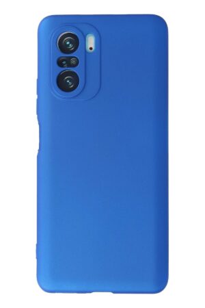 Xiaomi Poco F3 Kılıf First Silikon - Mavi-(5796)