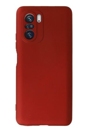 Xiaomi Poco F3 Kılıf First Silikon - Kırmızı-(5796)