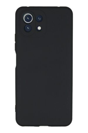 Xiaomi Mİ 11 Lite Kılıf Nano içi Kadife Silikon - Lacivert-(5796)