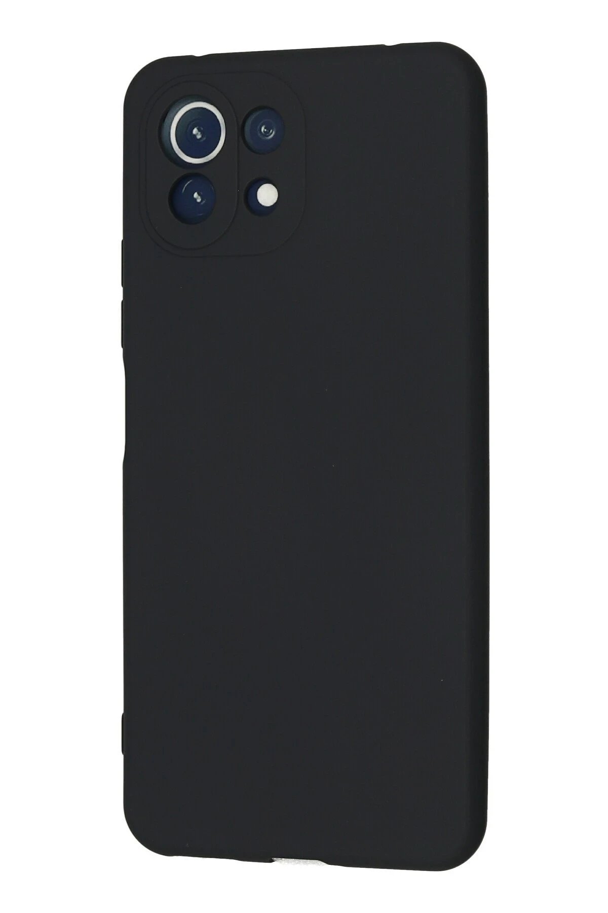 Xiaomi Mİ 11 Lite Kılıf Nano içi Kadife Silikon - Lacivert-(5796) - Görsel 3