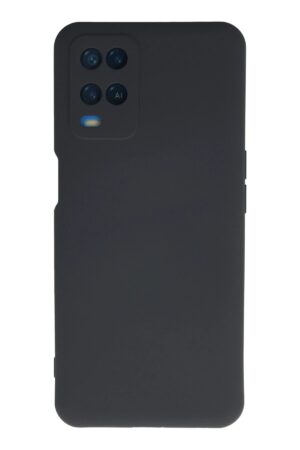 Oppo A54 4G Kılıf Nano içi Kadife Silikon - Lacivert-(5796)