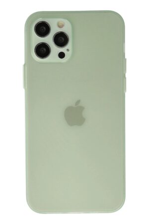 iPhone 12 Pro Max Kılıf Puma Silikon - Açık Yeşil-(5796)