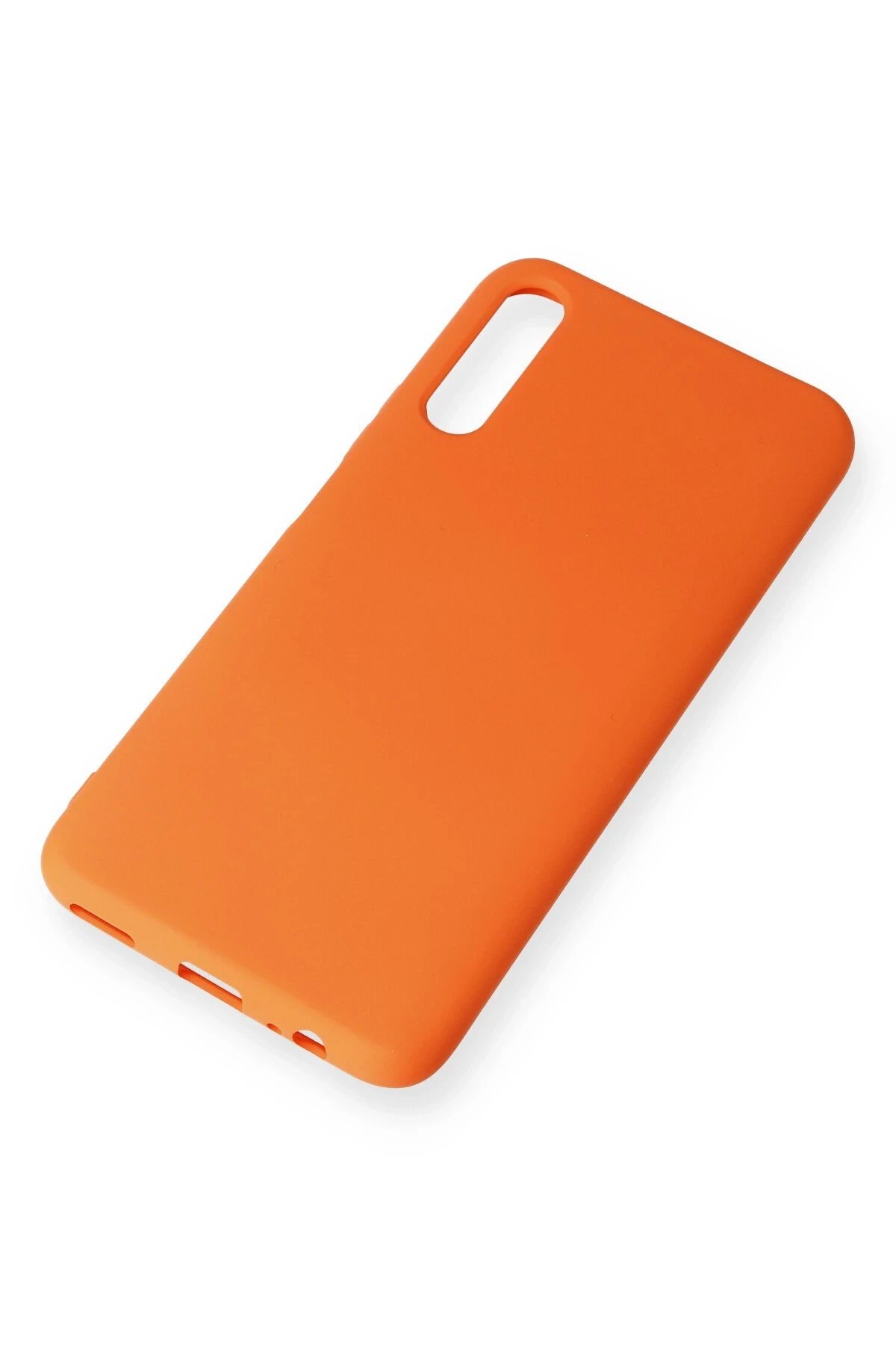Huawei P Smart Pro / Y9S Kılıf Nano içi Kadife Silikon - Turuncu-(5796) - Görsel 3
