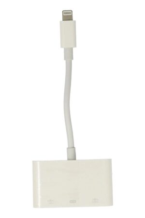 APR23 Iphone Otg 3in1 - Beyaz-(5796)