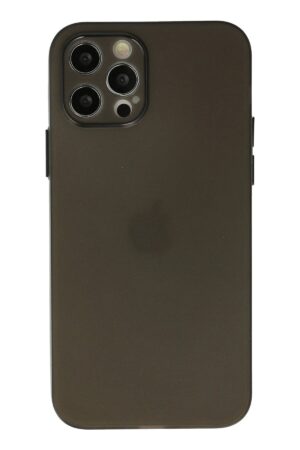 iPhone 12 Pro Max Kılıf Puma Silikon - Gri-(5796)