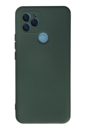 General Mobile GM 21 Kılıf Nano içi Kadife Silikon - Koyu Yeşil-(5796)