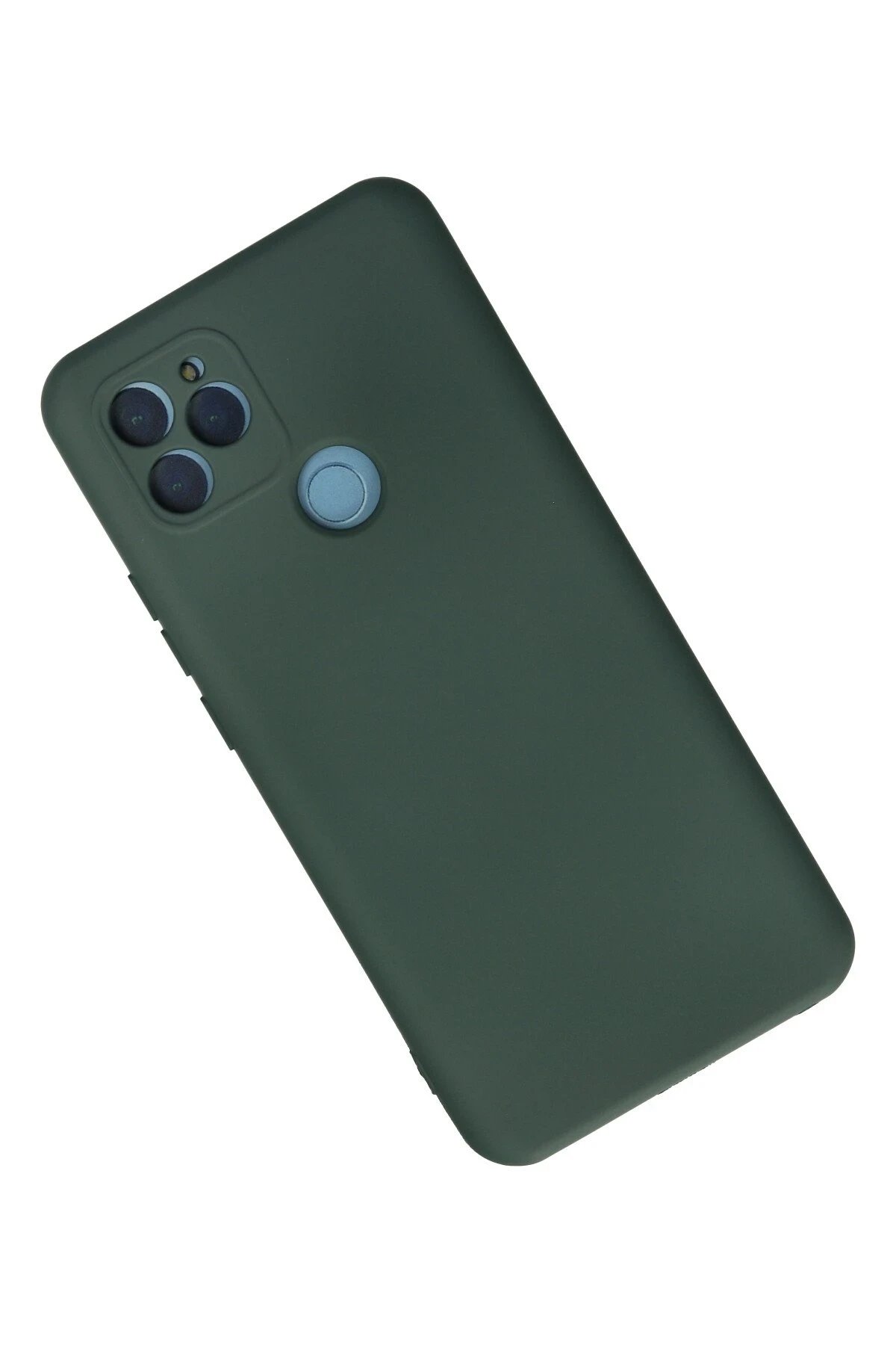 General Mobile GM 21 Kılıf Nano içi Kadife Silikon - Koyu Yeşil-(5796) - Görsel 2