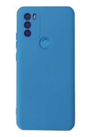 General Mobile GM 21 Plus Kılıf Nano içi Kadife Silikon - Mavi-(5796)