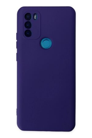 General Mobile GM 21 Plus Kılıf Nano içi Kadife Silikon - Mor-(5796)