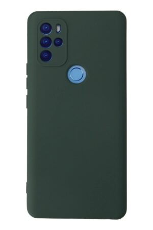 General Mobile GM 21 Pro Kılıf Nano içi Kadife Silikon - Koyu Yeşil-(5796)