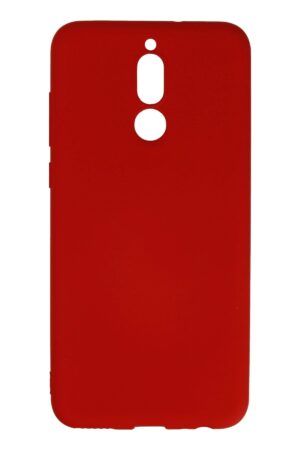 Huawei Mate 10 Lite Kılıf Nano içi Kadife Silikon - Kırmızı-(5796)