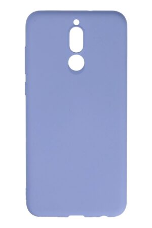 Huawei Mate 10 Lite Kılıf Nano içi Kadife Silikon - Lila-(5796)