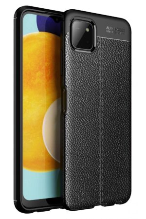 Samsung Galaxy A22 Kılıf Auto Focus Kapak - Siyah-(5796)