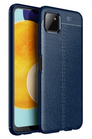 Samsung Galaxy A22 Kılıf Auto Focus Kapak - Lacivert-(5796)